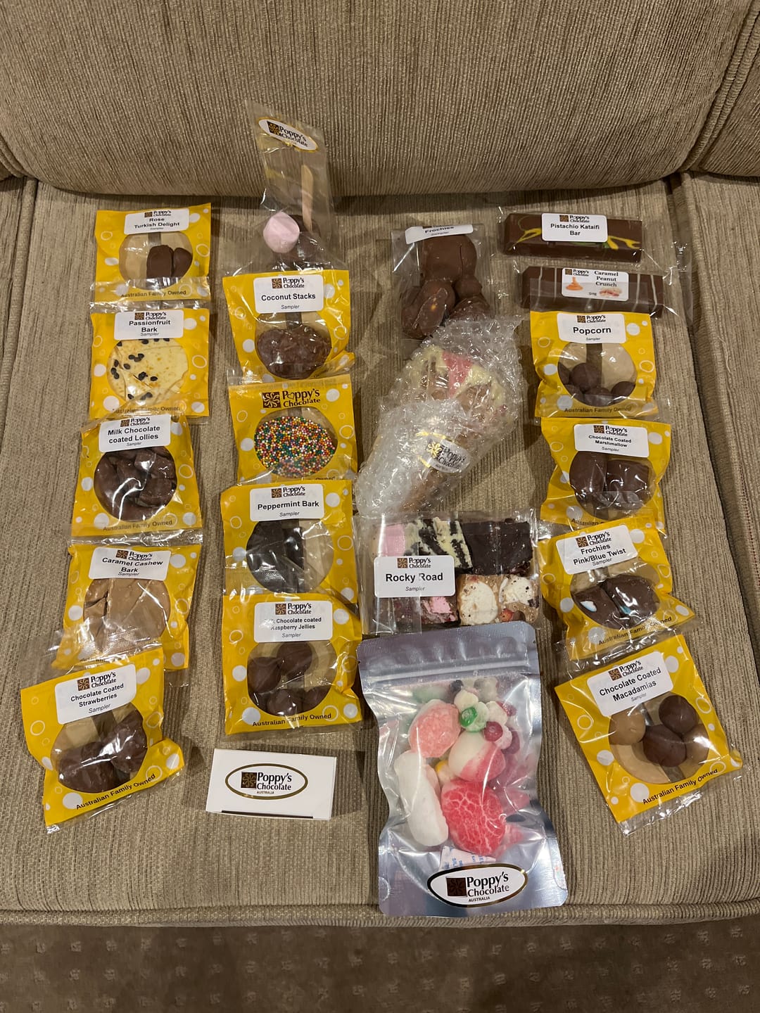 Customer photo review of Chocolate Coated Rose Flavoured Turkish Delight Milk Chocolate 100g