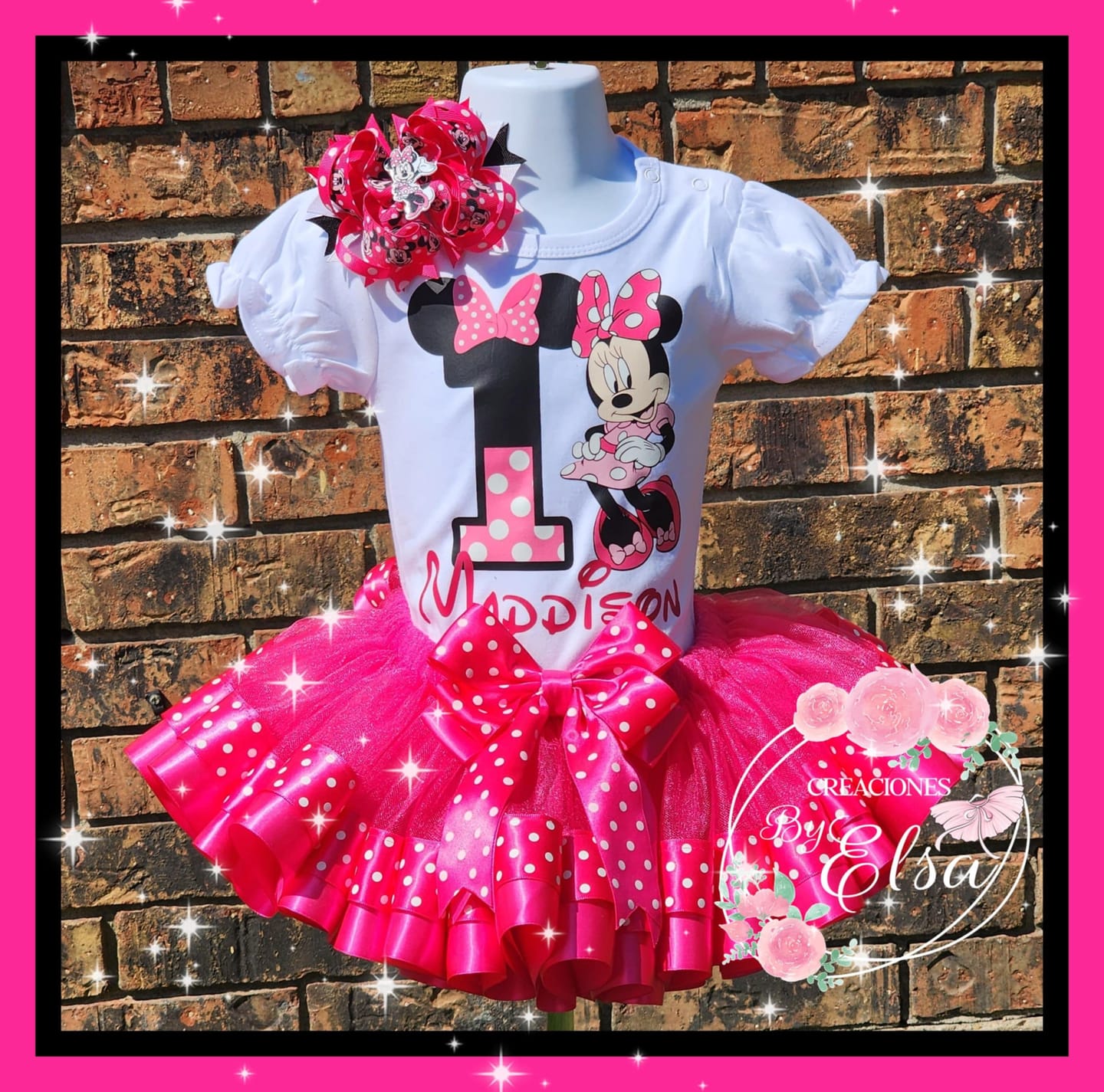 Customer photo review of Girl's Ruffle Short Sleeve Bodysuits