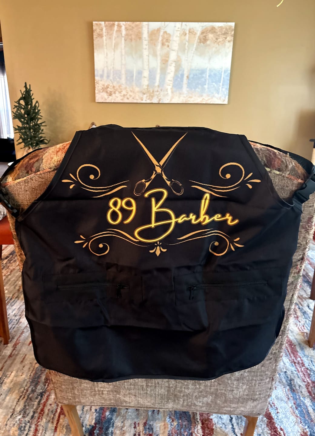 Customer photo review of Customize Your Apron