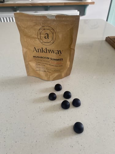 Customer photo review of 2-Month Mushroom Gummies