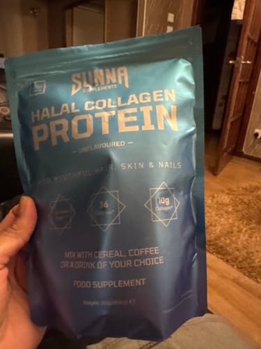 Customer photo review of Halal Collagen Protein