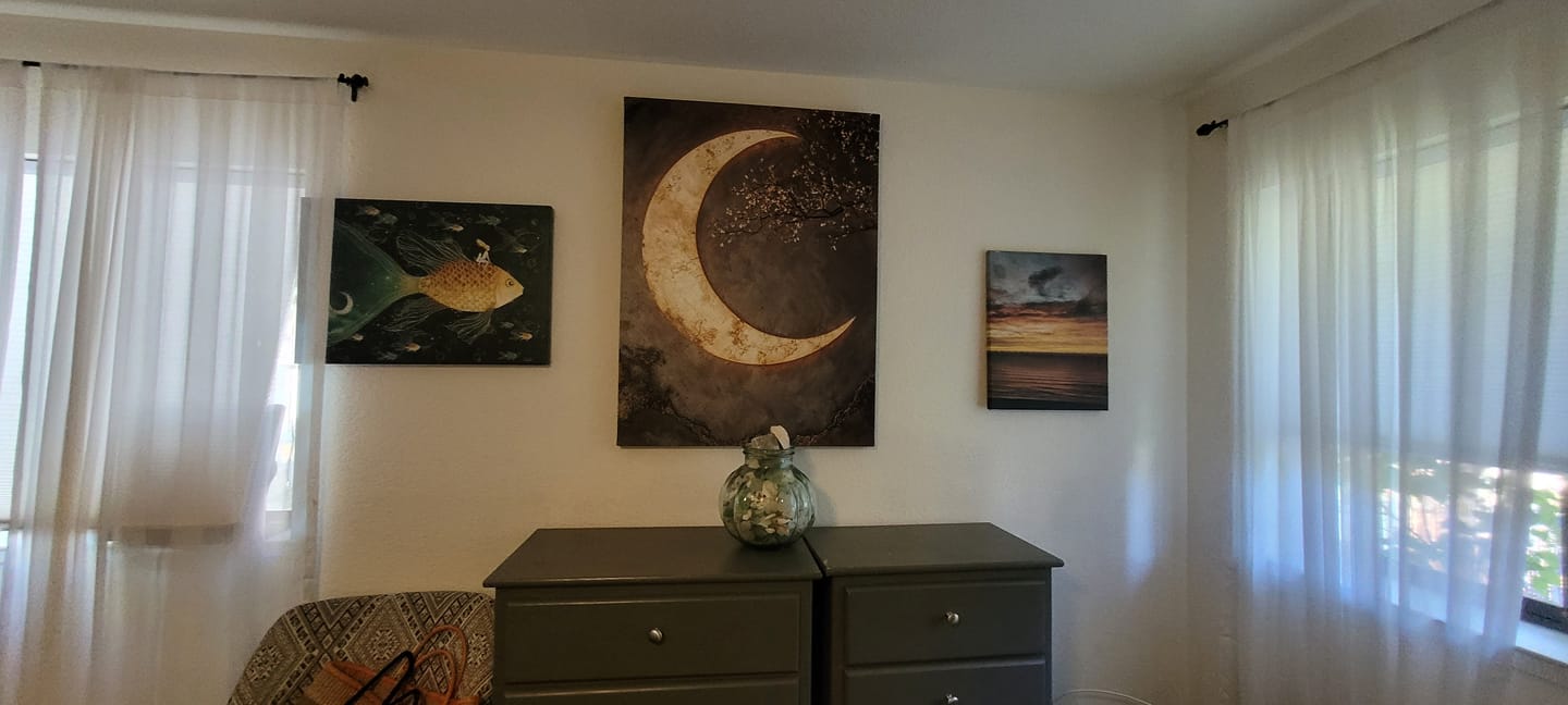 Customer photo review of Moon Blossoms V7 – A Celestial Dance of Light