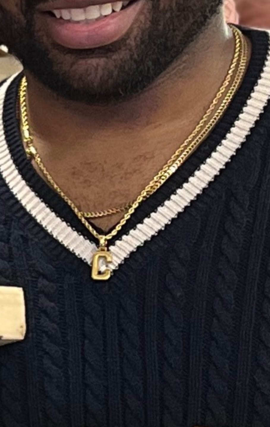 Customer photo review of Rope Chain - 18K Gold Plated