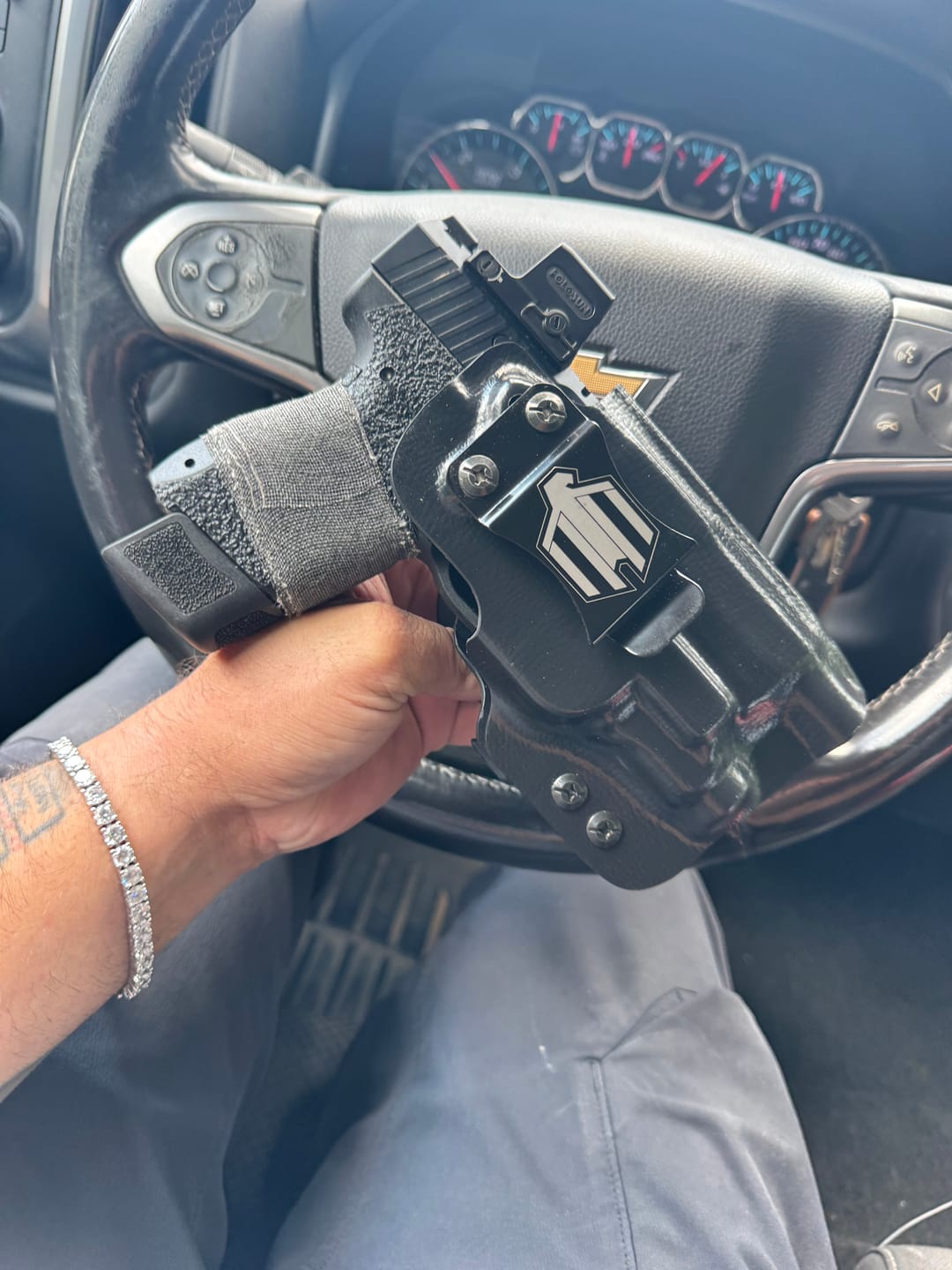 Customer photo review of Handgun Add-On