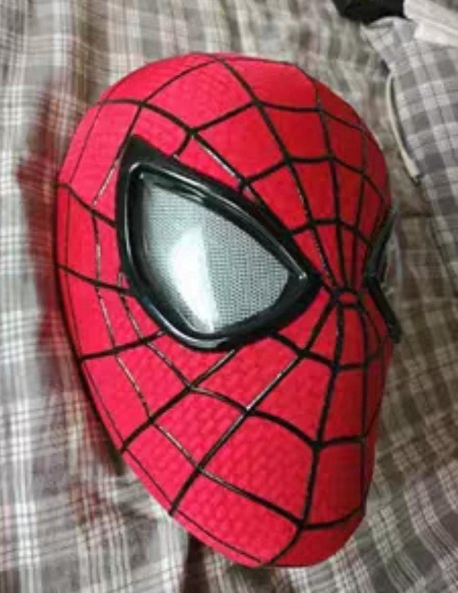 Customer photo review of The Amazing Spider-Man 2 Wearable Mask