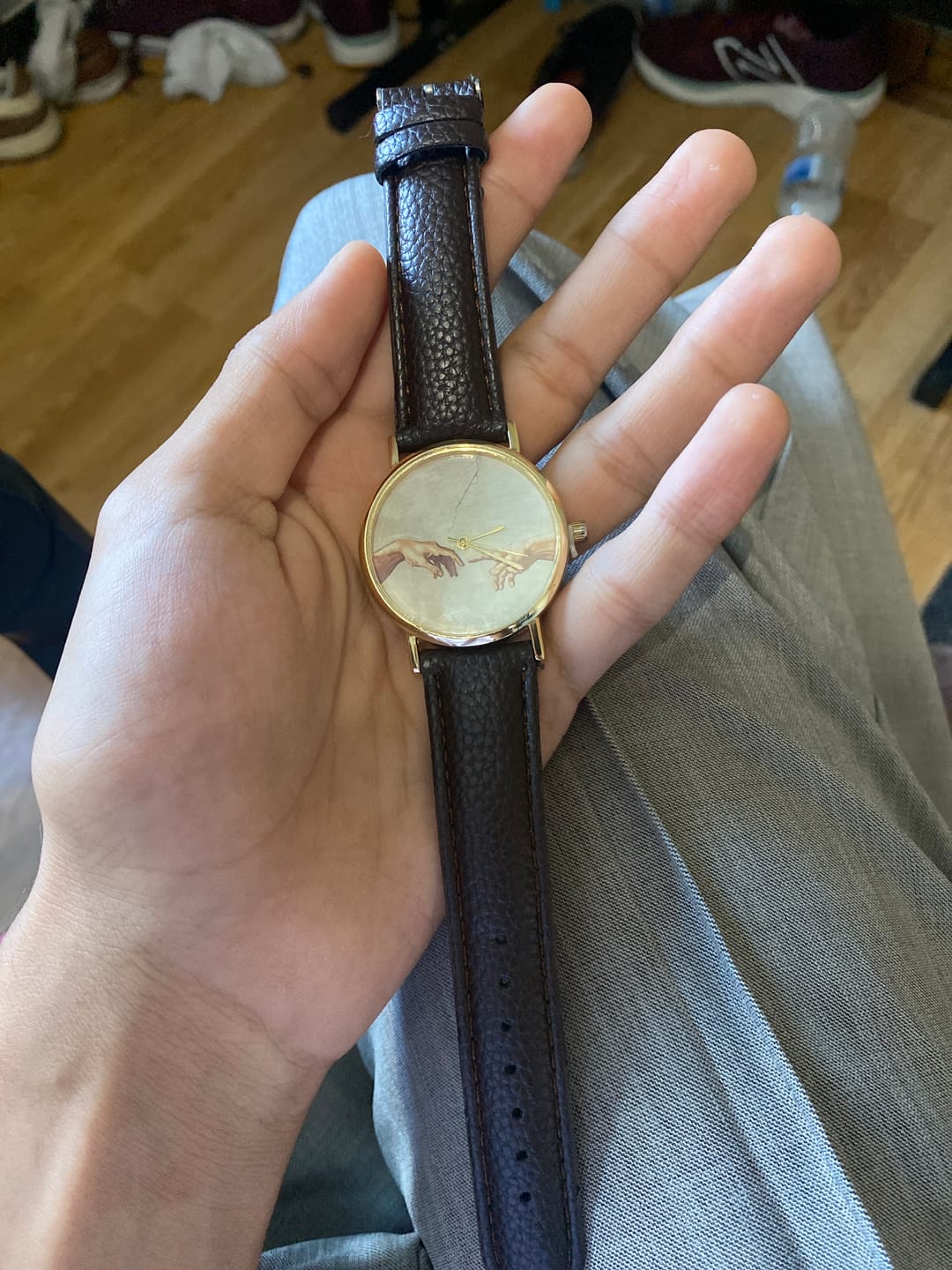 Customer photo review of Michelangelo The creation of Adam Watch