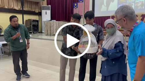 Customer video review of Redang Luxe Fruit Basket [Malaysia]