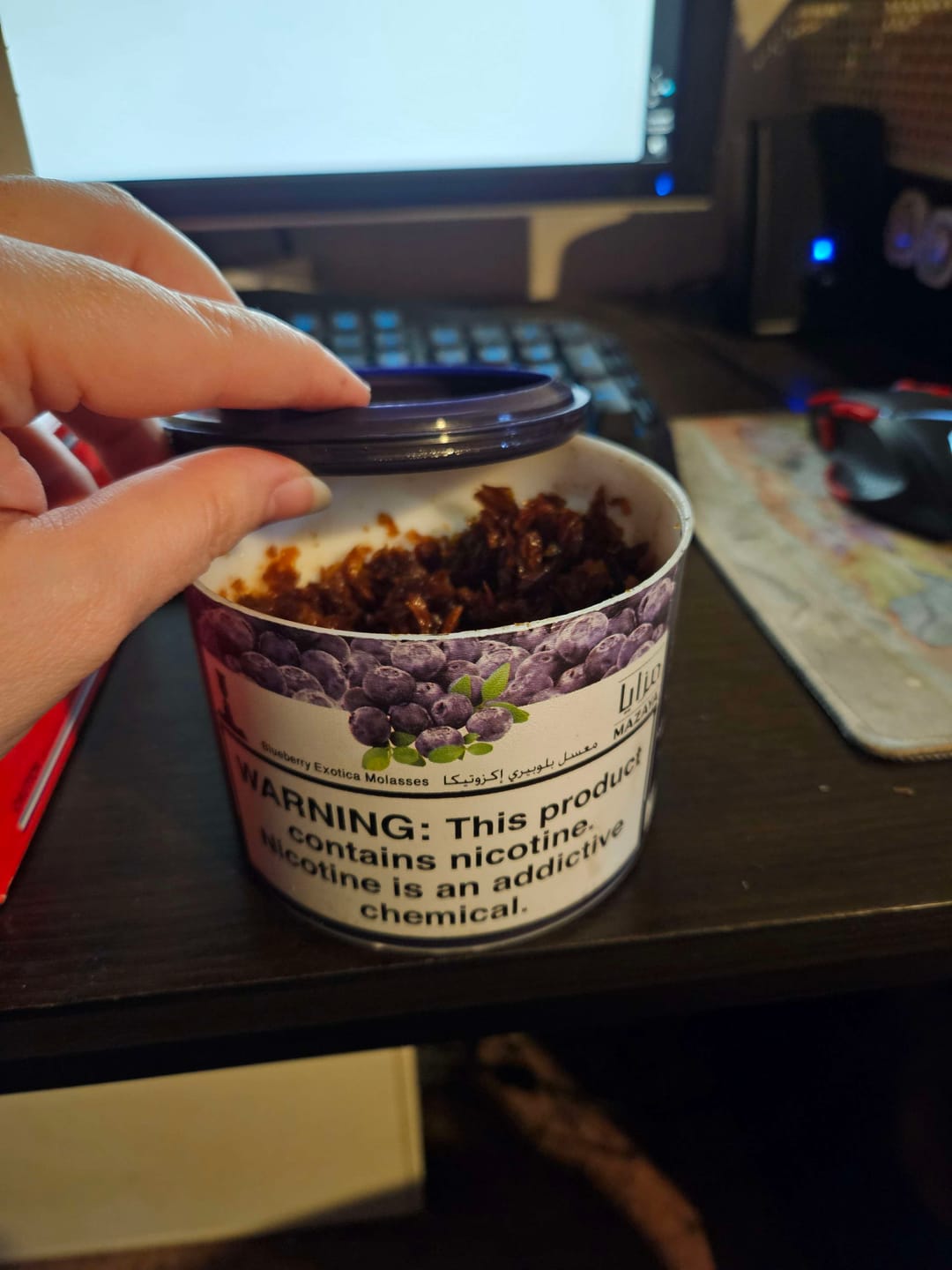 Customer photo review of Mazaya Shisha 250g