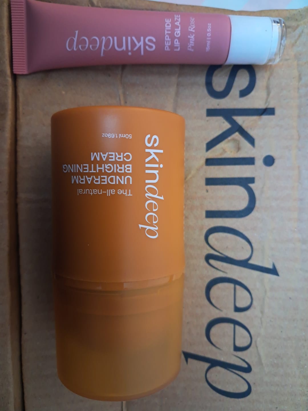 Customer photo review of THE ALL-NATURAL UNDERARM BRIGHTENING CREAM