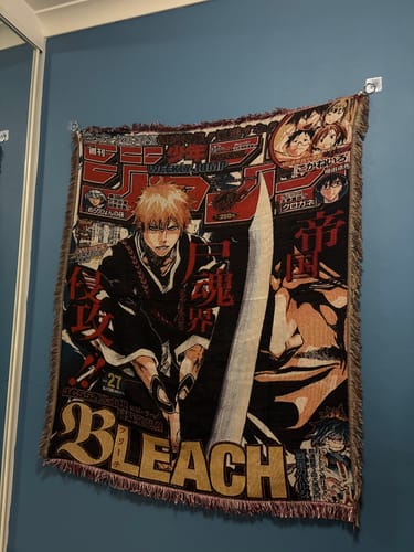 Customer photo review of Cathedral Woven Blanket Tapestry
