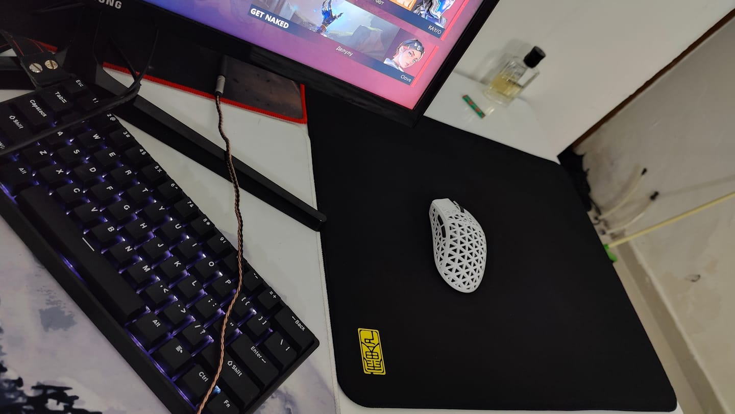 Customer photo review of ESPTiger Shan Hai Series [Lei Ling] Poron Mousepad