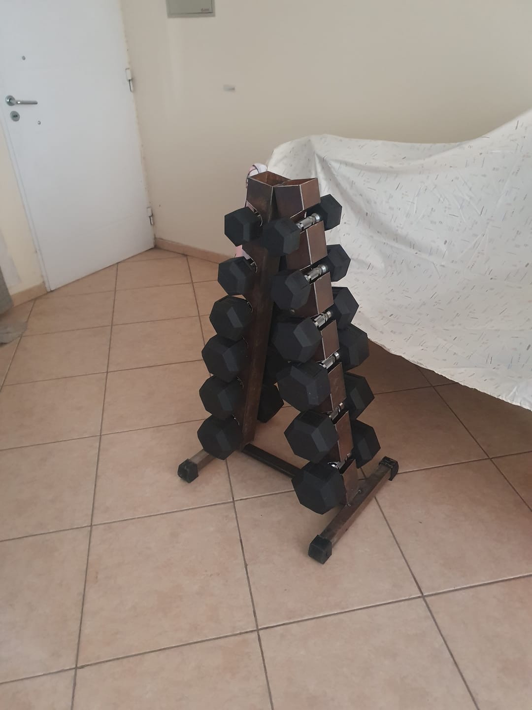 Customer photo review of Mancuerna Hexagonal (2.5 a 50 kg) IRONSIDE