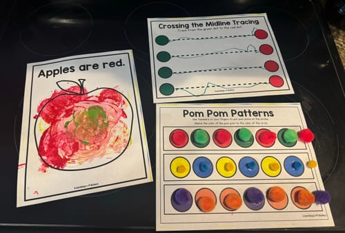 Customer photo review of The Preschool Download Monthly