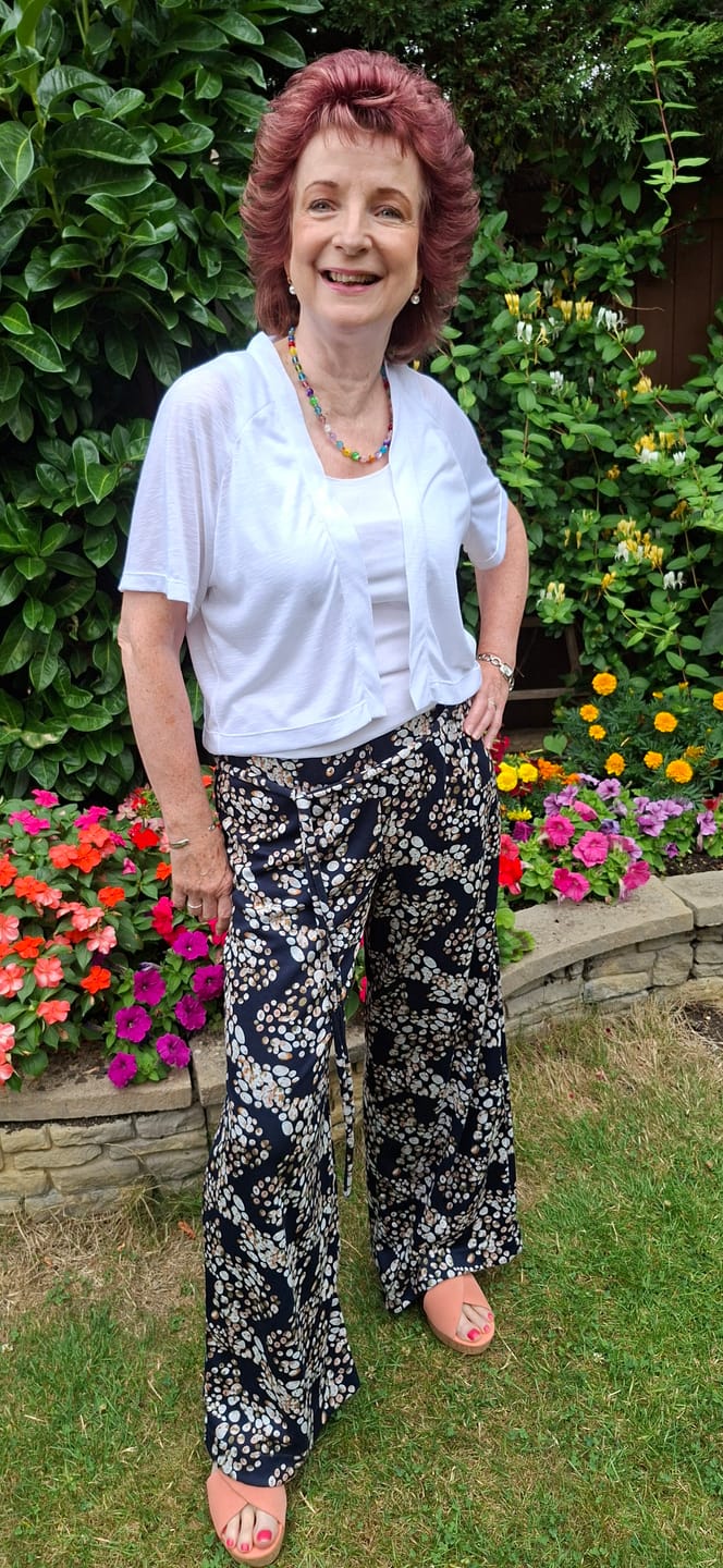 Customer photo review of Retro Remix Digital Modal-Touch Jersey Fabric