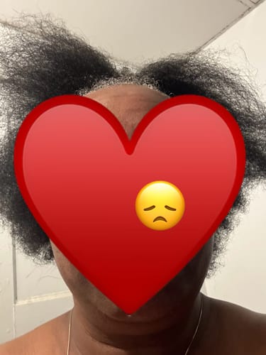 Customer photo review of Instant Dye Shampoo