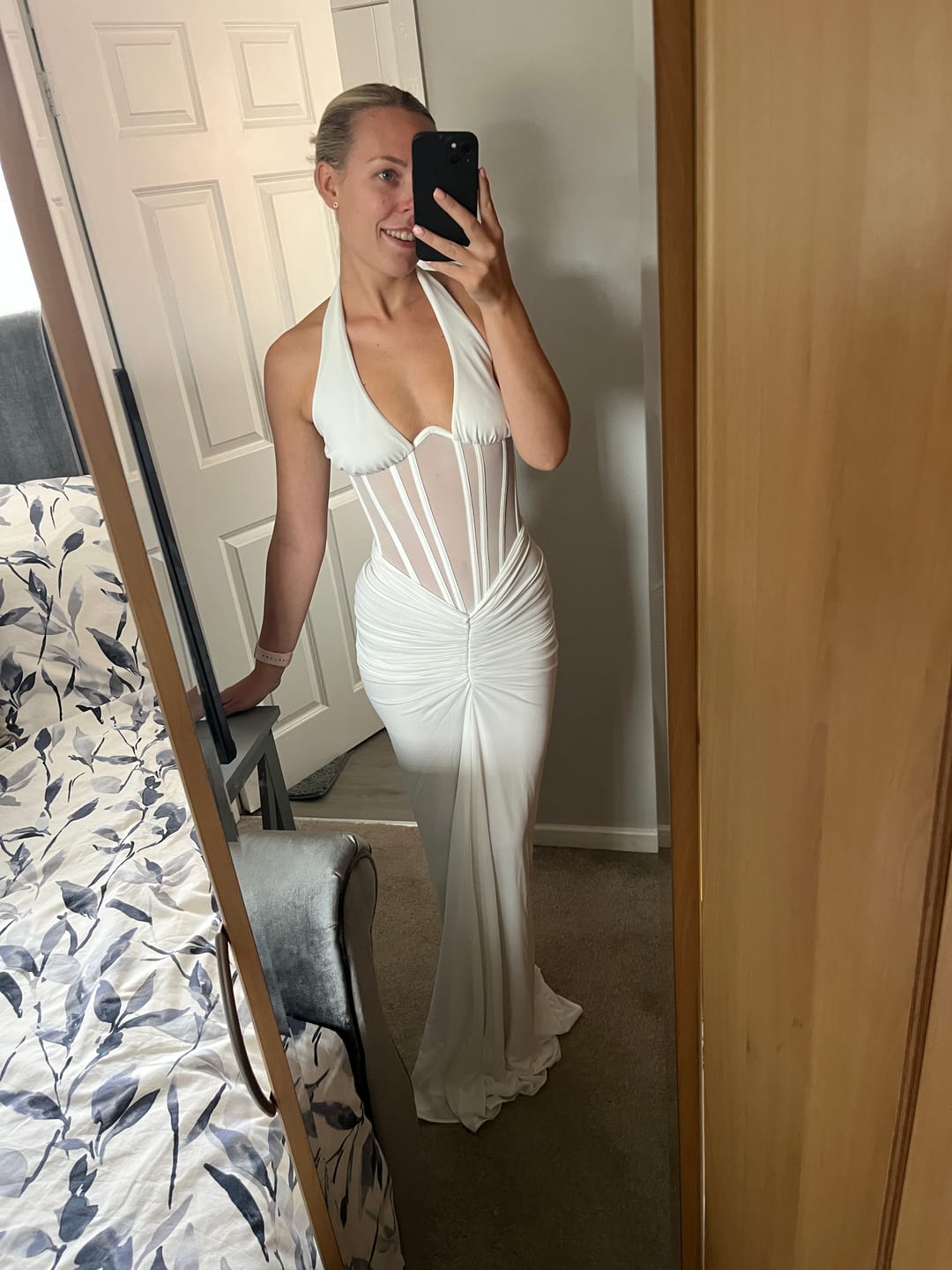 Customer photo review of GRACE CORSETED SET