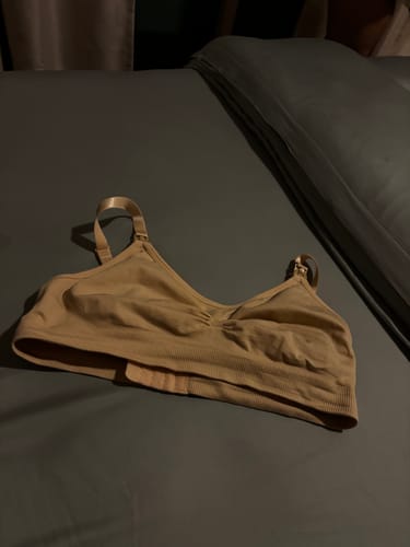 Customer photo review of Lovemère Seamless Nursing Bra