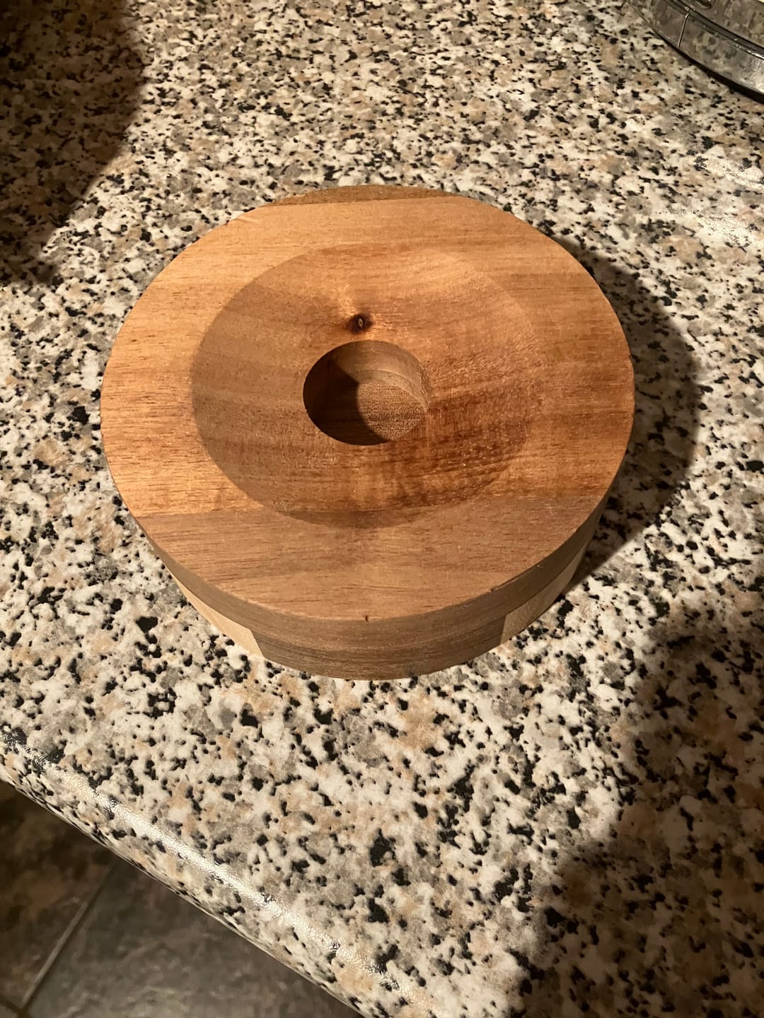 Customer photo review of Aequilibrium Wooden Coasters