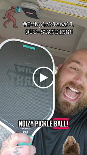 Customer video review of The Wild Thang 16mm Pickleball Paddle (Ambassador)