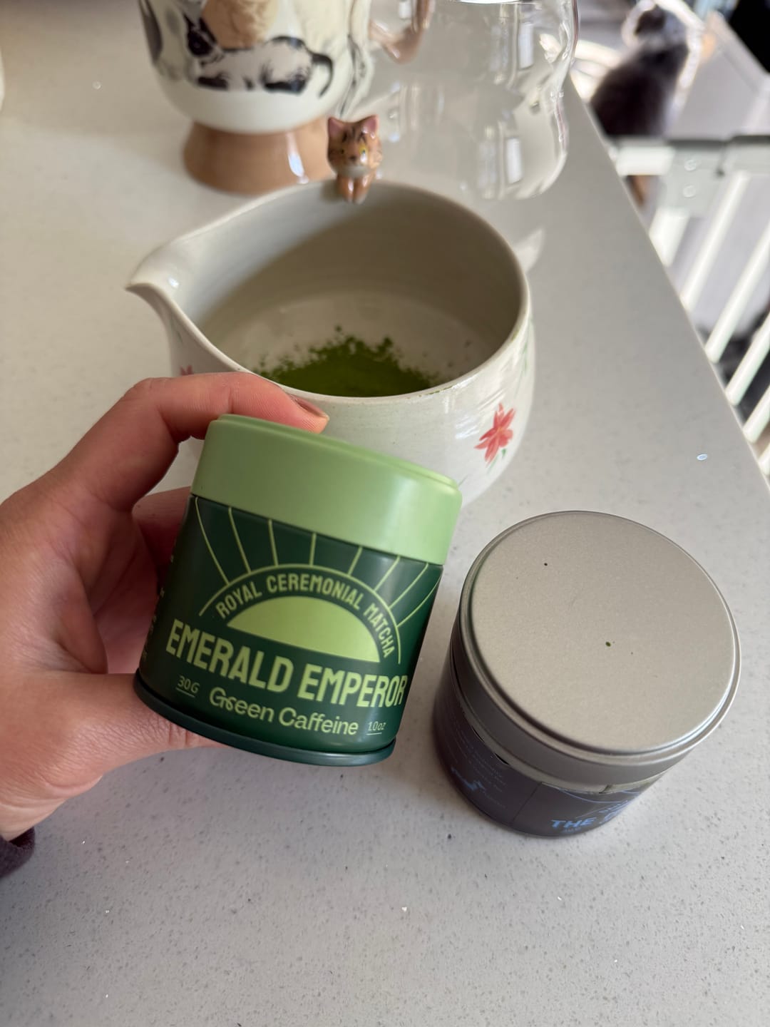 Customer photo review of Emerald Emperor - Royal Ceremonial Matcha