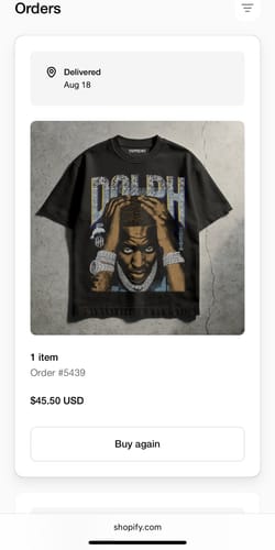 Customer photo review of "King of Memphis" T-Shirt | @hathunterss COLLAB | LIMITED TO 24 PIECES!!