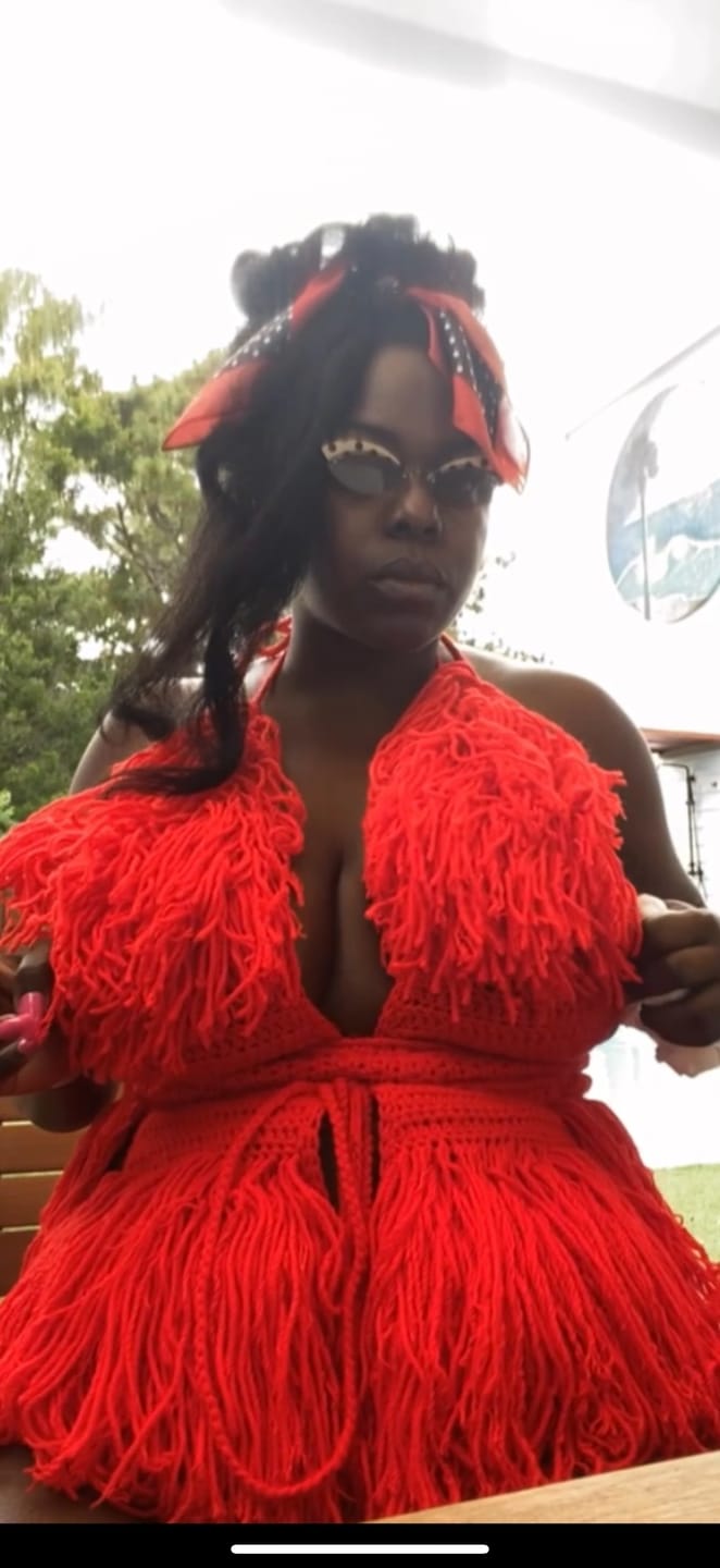 Customer photo review of Hagata Crochet One Piece