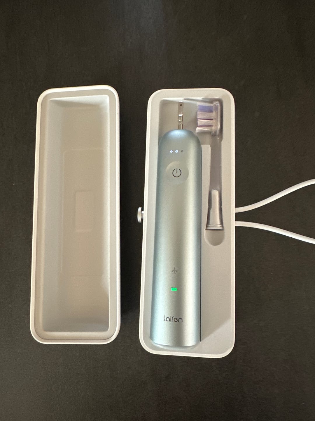 Customer photo review of Laifen Wave Toothbrush Heads