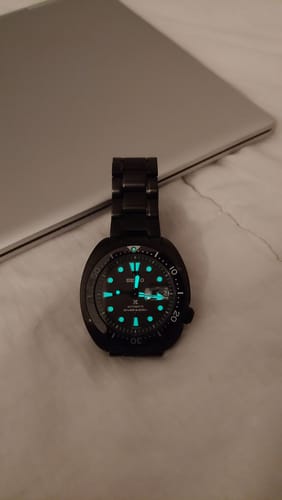 Customer photo review of Seiko Prospex Men's 45mm Automatic Watch SRPK43K