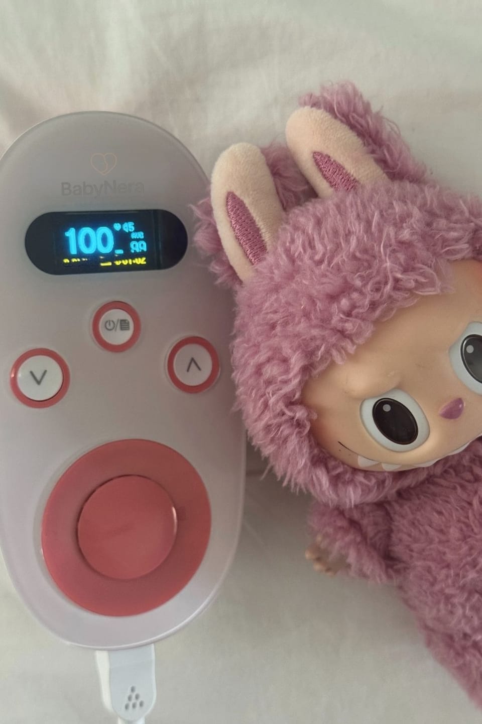 Customer photo review of BabyNera HeartEcho™ Fetal Doppler