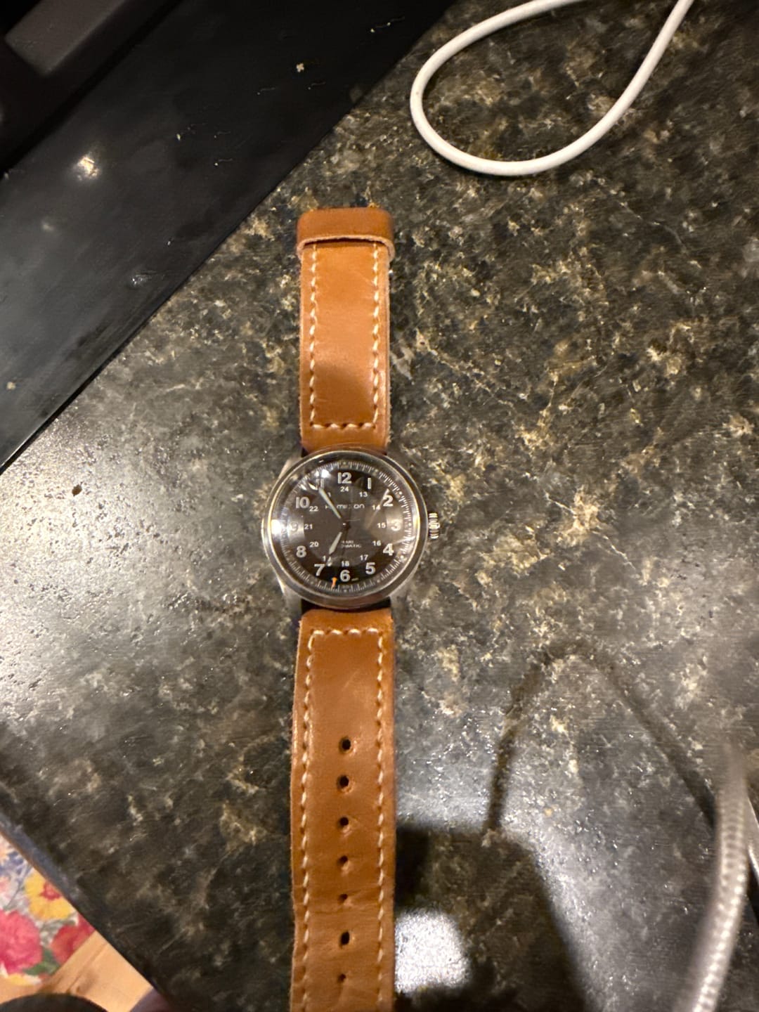 Customer photo review of Horween Natural Dublin | Natural Thread