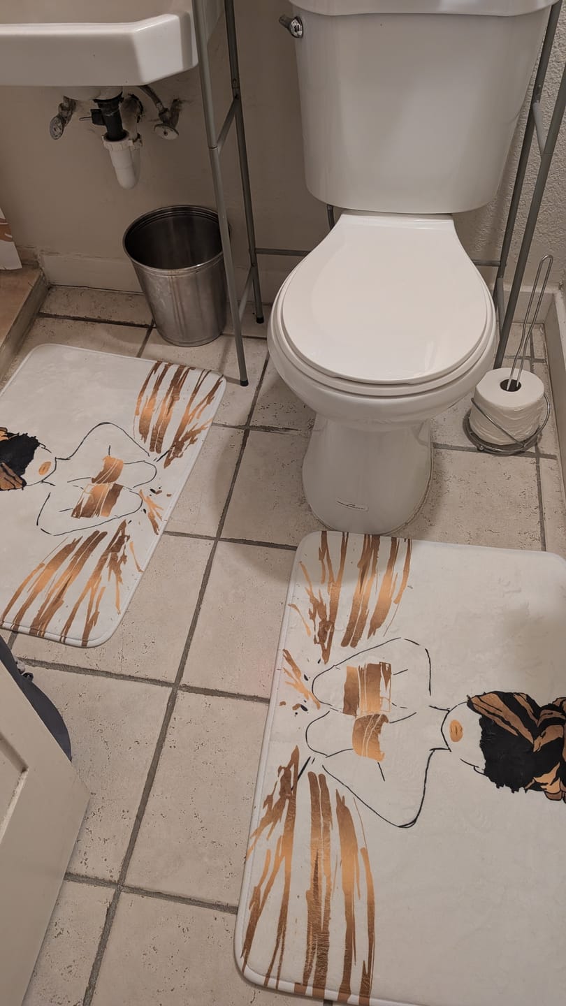 Customer photo review of Oro Bath Mat