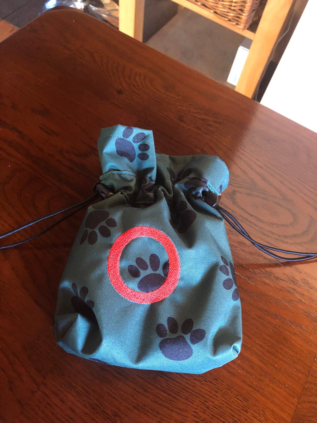 Customer photo review of Paw Print Heavy Duty Waterproof Fabric