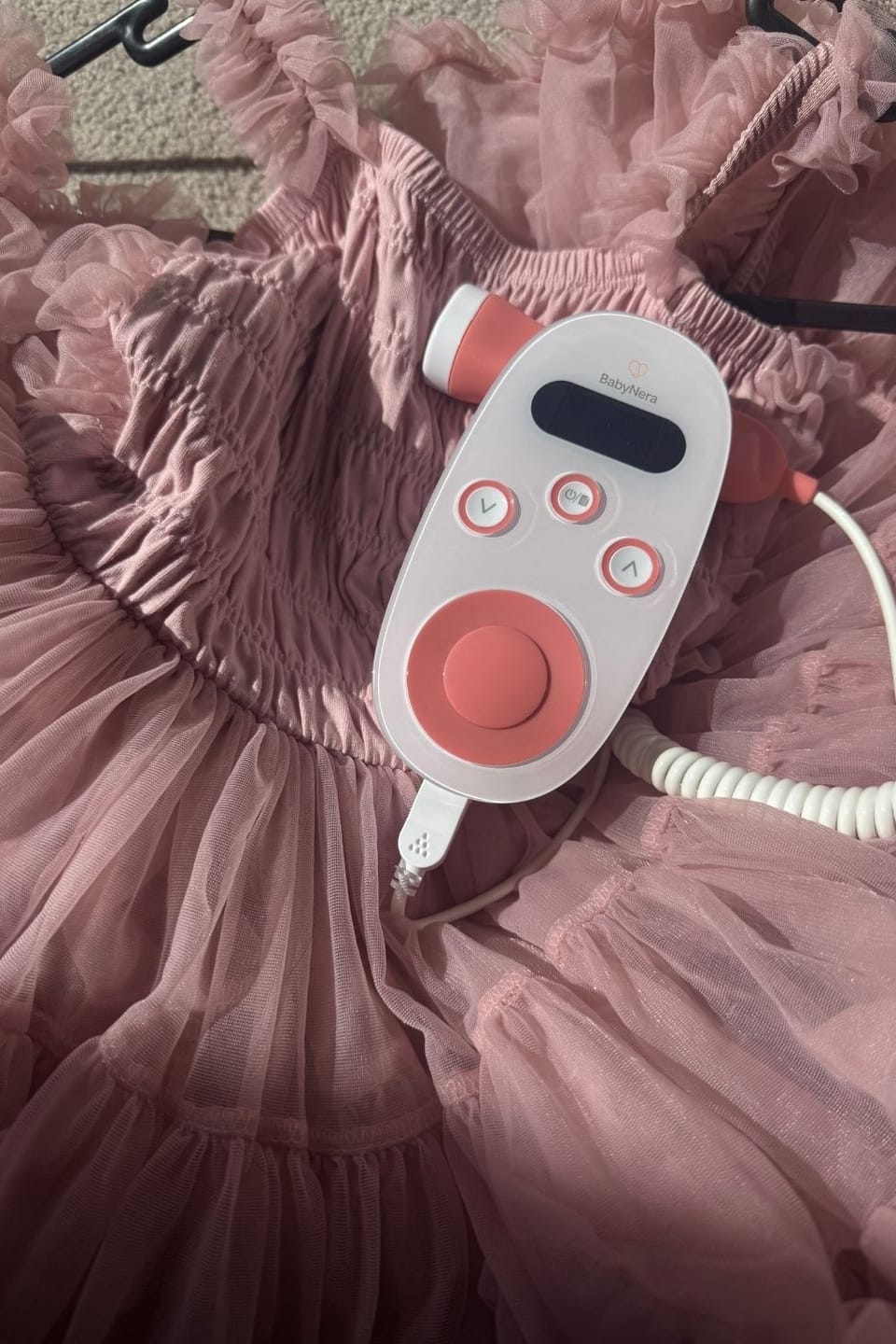 Customer photo review of BabyNera HeartEcho™ Fetal Doppler
