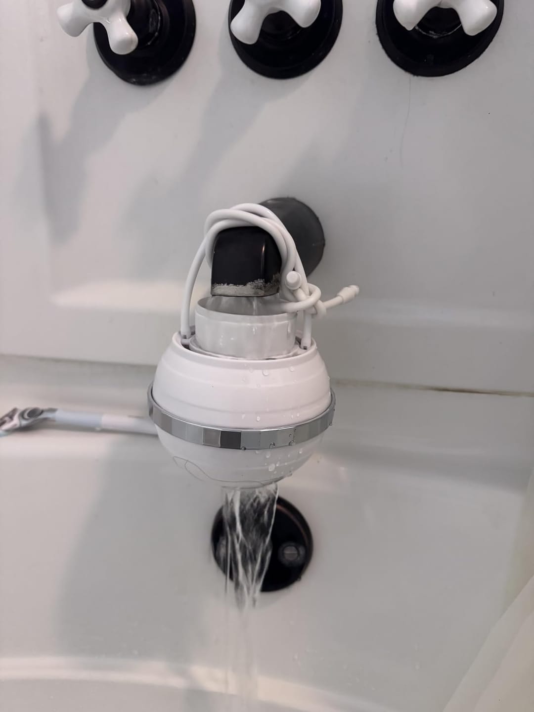 Customer photo review of HolyH2O™ Bath Mate