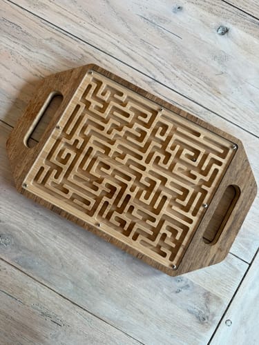 Customer photo review of 🔥Interactive Maze Game Builder Kit - BamX™🔥