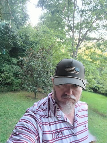 Customer photo review of USA Hat Camo