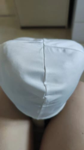 Customer photo review of Premium Skull Cap