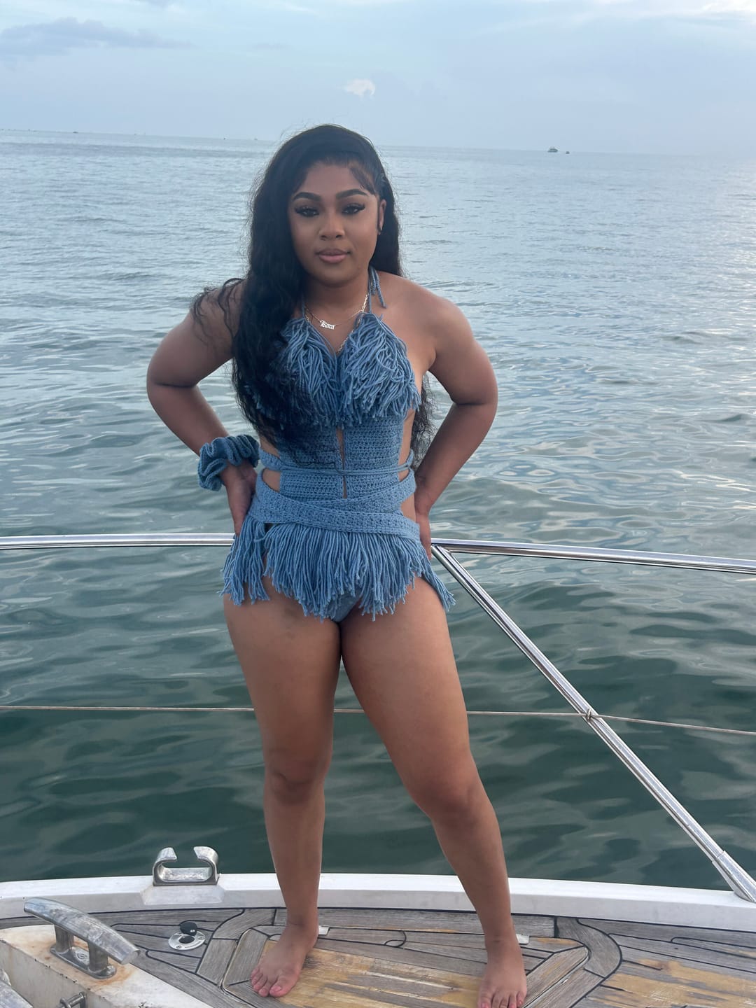 Customer photo review of Hebe Crochet One Piece