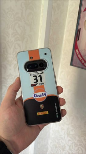 Customer photo review of Gulf Porsche GT Livery - Individuelle Handyhülle