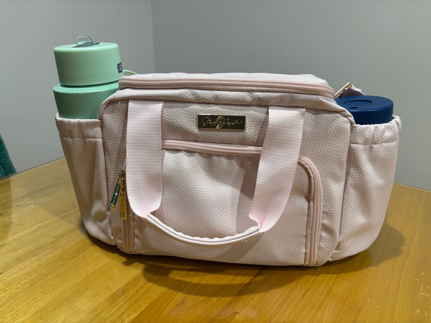 Customer photo review of Luxe Insulated Lunch Bag - Blush