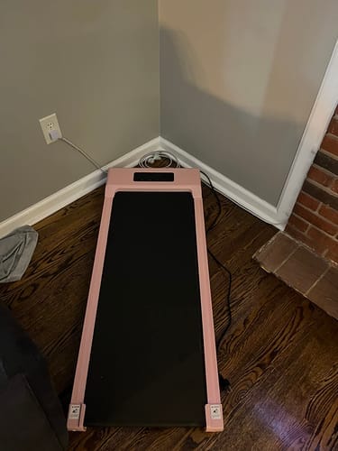 Customer photo review of Under Desk Portable Walking Pad