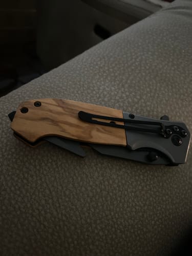 Customer photo review of HOLY GRAIL™ POCKET KNIFE