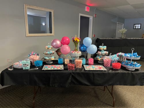 Customer photo review of Gumballs Shimmer Light Pink 1" - 2LB