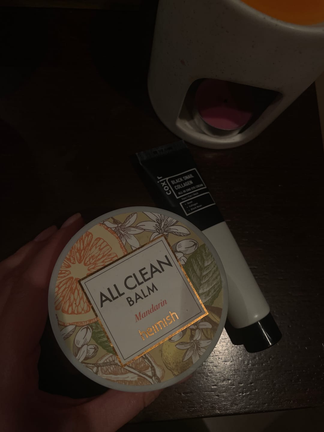 Customer photo review of Ādu noloboša nakts maska ar jūras ūdeni Round Lab 1025 Dokdo Sleeping Pack