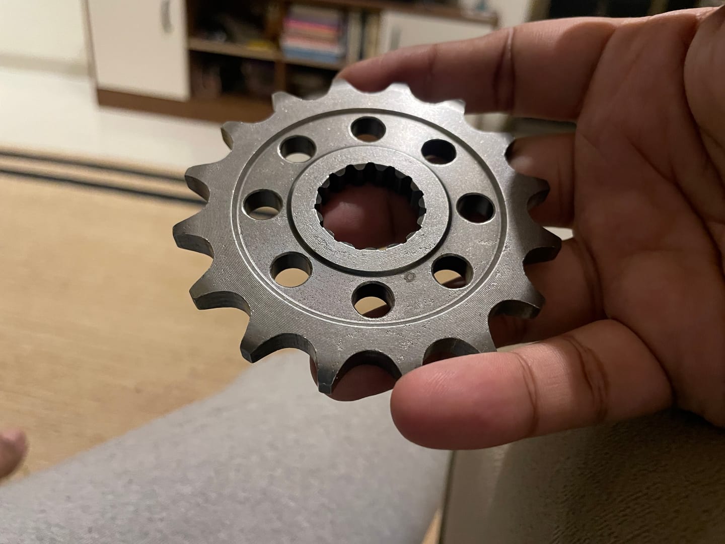 Customer photo review of Lone Ranger Gear Box Sprocket – 16T