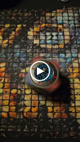 Customer video review of Masters Dice Relic #001 – 7-in-1 Monster Cube Spinner DND Dice  for Dungeon Masters & True Fans