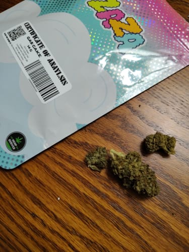 Customer photo review of Gas Cake  - 4 Grams - Indica