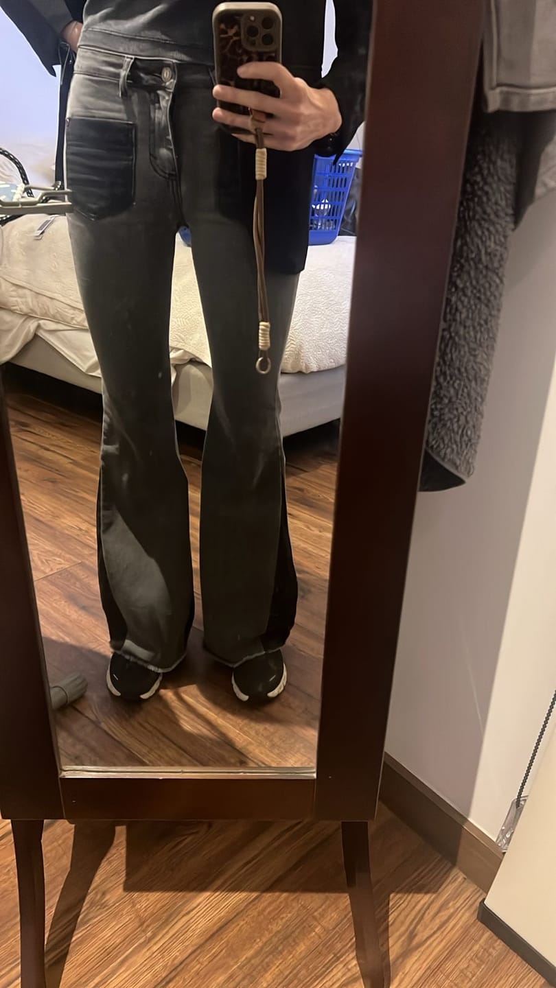Customer photo review of JEANS ADA gris bicolor