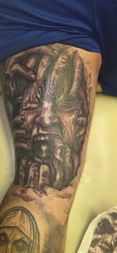 Customer photo review of Painless Tattoo 5 Pack