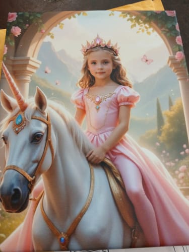 Customer photo review of The Rose Blossom Unicorn Princess